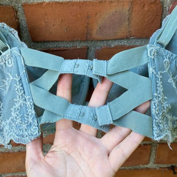 Intimate by Free People  Lace Underwire Bra in Sage Green - Picture 5 of 13